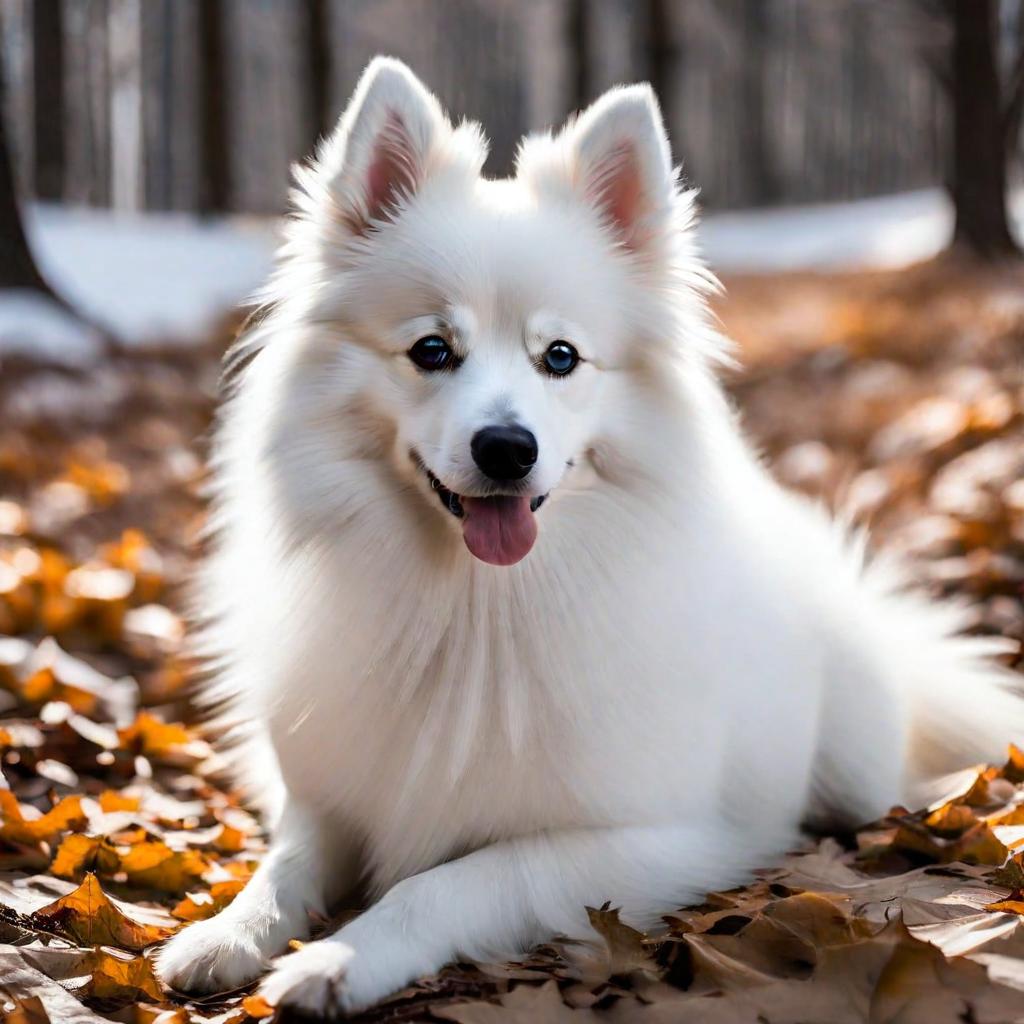 Snowy Charmer: American Eskimo Dog Essentials